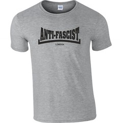 Anti Fascist Protest T-Shirt – Political, Custom Print, Various Colours, S-XXL