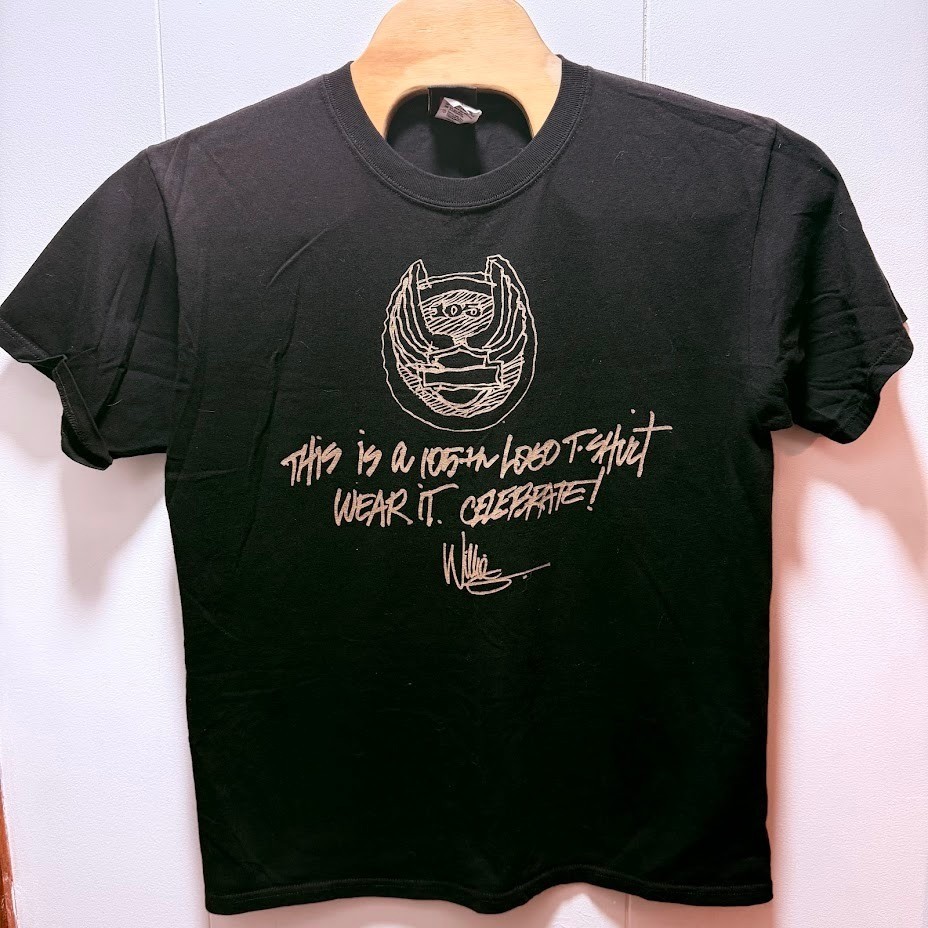 Harley-Davidson 105th Anniversary Willie G Sketch T-Shirt Mens Large Black 2008