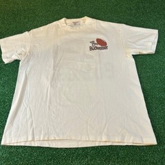Vintage Will Play For Budweiser Football Graphic Tee Shirt Y2K Mens Extra Large