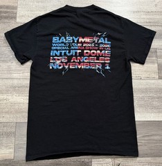 BABYMETAL Shirt Adult Small METAL FORTH World Tour 2025-2026 Pop-Up Exclusive