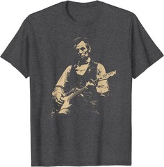 Abraham Lincoln Playing Guitar 4th July 250th Anniversary T-Shirt
