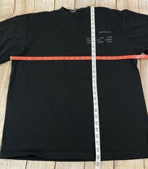 Mens Outrank Go Fund Yourself Ultra Heavyweight Black T Shirt Size XL