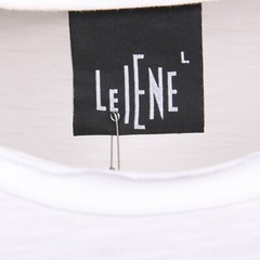 C0684 men’s jersey LE IENE white/black t-shirt men