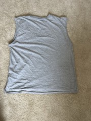 Vintage 90’s Skate Surf Flame Sleeveless Shirt Body Size XL/2XL Wings Beach Shop