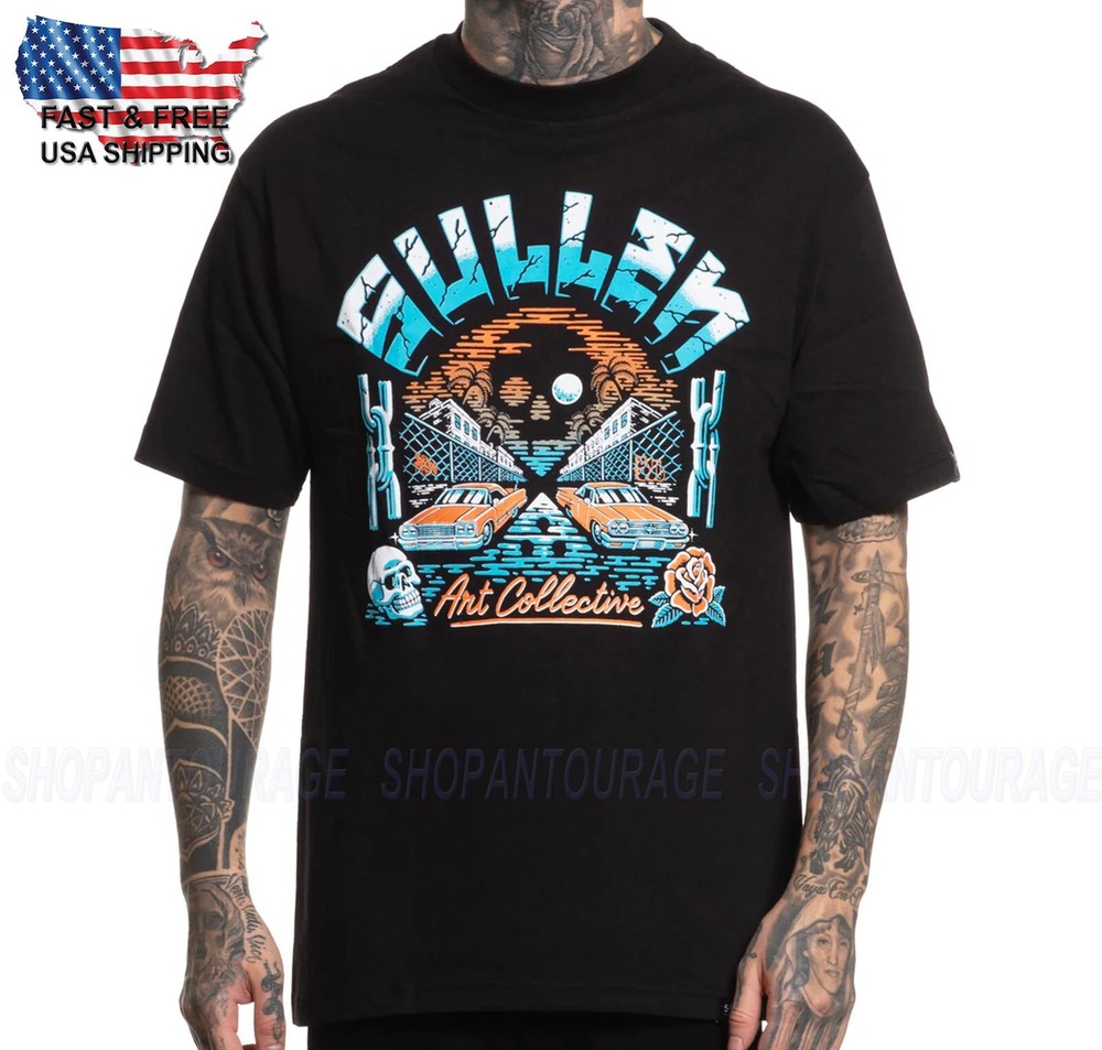 Sullen Art Collective Landscape Badge Standard SCM6823 Short Sleeve Men`s Tee