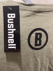 Bushnell Logo Men’s T-Shirt Green New with Tags XL Optical