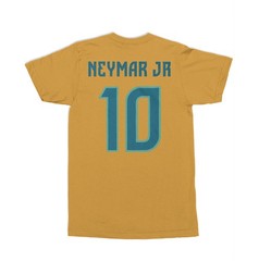 Brazil Soccer Fans Neymar Jr 10 Jersey Style Unisex T-Shirt