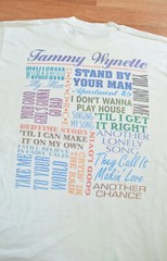 Vintage 1995 Tammy Wynette Tour Shirt Tee XL Country George Jones Dolly Parton