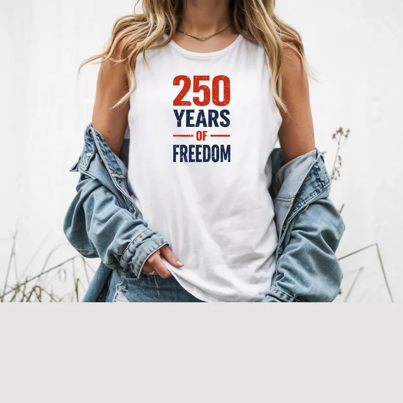 Freedom Patriotic USA Tank Top