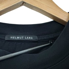 Helmut Lang Mens Autumn Tour 2018 Short Sleeve Crew Neck T Shirt Sz Large Black