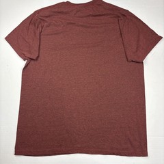 Yellowstone National Park Adult Large T-Shirt Rusty Red Mountains Cotton Poly