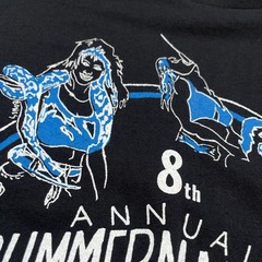 Vintage 90s Illiana Motor Speedway Summer Madness Motorcycle T-shirt Size XL
