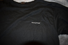 REALTREE L/S T-Shirt Charcoal Color By Leg Apparel.Cuff Sleeves.XXL.100%Polyeste