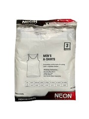 3-6 Packs Mens 100% Cotton Tank Top Wife Beater A-Shirt Undershirt Ribbed Black