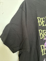 NEW ! Men’s Beetlejuice T-shirt~ Size XXL~Black w/ Lime & Purple Design