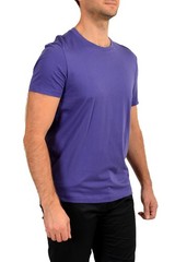 Hugo Boss Men’s “Tiburt 55” Purple Crewneck Short Sleeve T-Shirt US 2XL IT 56