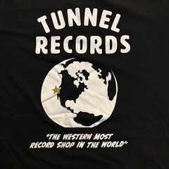 Tunnel Records San Francisco Vinyl Music Shop West Coast T-shirt XL