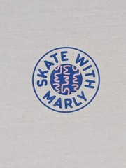 Skate With Marly On Comfort Colors Light Purple T-shirt Size Large