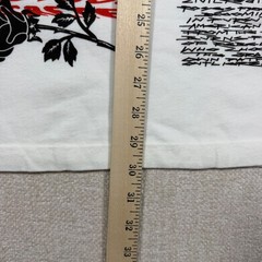 Civil Regime Looney Tunes Wile E Coyote Racing Oversized Tee Butter White L NEW