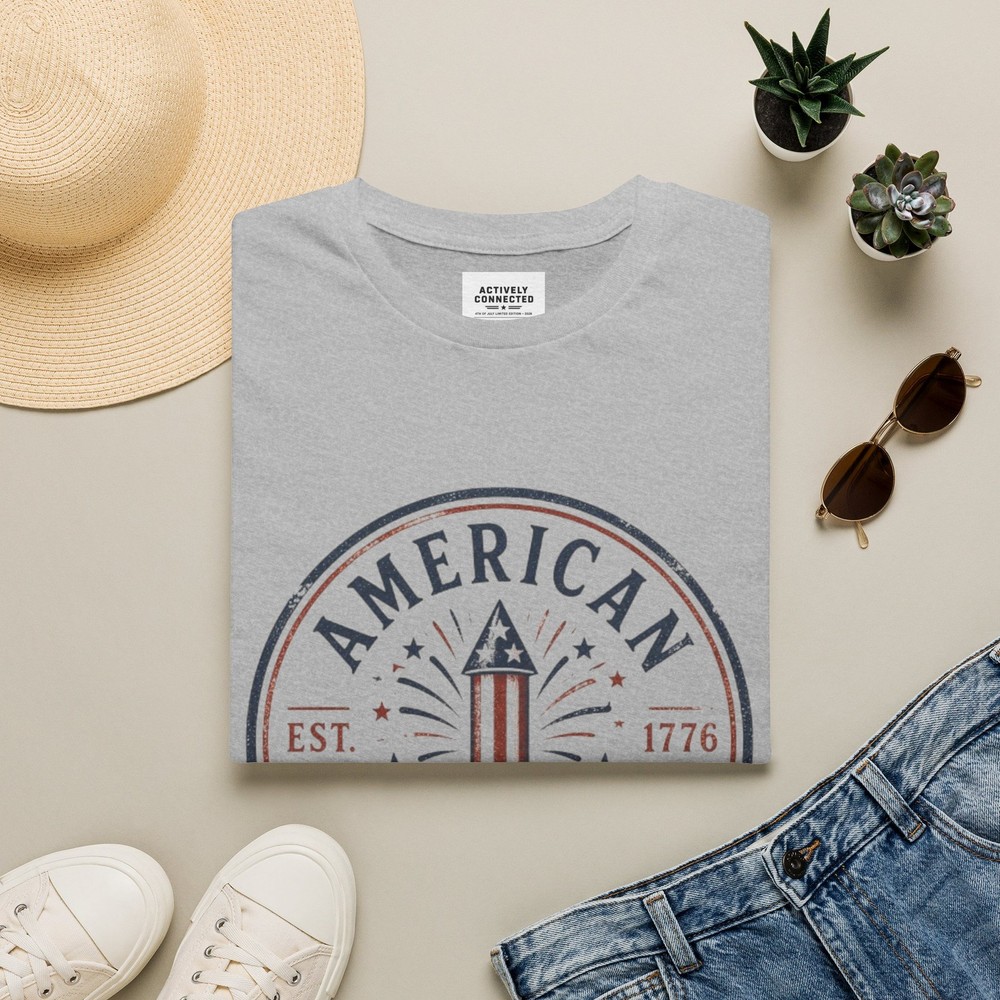 American Fireworks Co. T-Shirt | 1776 Patriotic Rocket Emblem