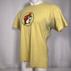 Buc-ee’s Greetings From Florida Yellow Cotton T-Shirt Men’s MEDIUM