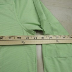 Black Clover Shirt Mens Extra Large Green Long Sleeve Performance Stretch Golf