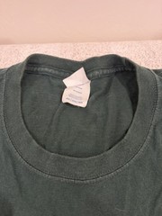 Trader Joe’s Hunter Green Long Sleeve T-Shirt, 3x *MINIMAL DAMAGE AS SHOWN*
