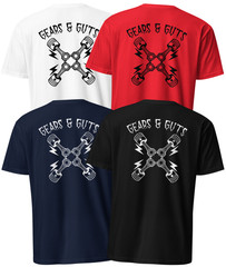 Gears & Guts | Soft-Style T-Shirt | Late Night Greaser & Gasser DeLuxe