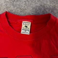 Vintage 90s Galt Sand USA Center Logo Spell Out Single Stitch T Shirt Adult XL