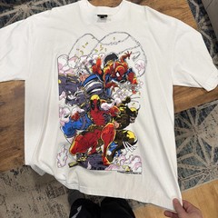 X-Force and Spider-Man – Wolverine, Deadpool, Cable, Spider-Man T-Shirt
