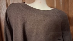 Dickies Brown Tee Long Sleeves Round Neck Pocket Big and Tall Men 4XLT