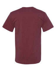 2XL Vintage Heather Maroon Blank – 29MR Jerzees Dri-Power Blend T-Shirt Tee