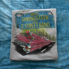 Bruce Springsteen E Street Band Born in the USA Tour 1984 Ringer Tee Gray XL