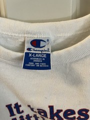 Champion Men’s Classic Jersey T-Shirt, Extra Large – White