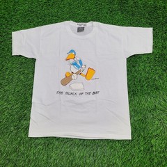 Vintage Funny Baseball Duck Shirt Medium 19×24 Quack-Of-The-Bat