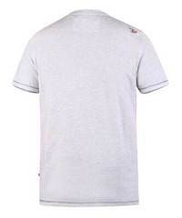D555 Duke Big Mens Motorbike Printed T-Shirt White 2XL 3XL 4XL 5XL 6XL (601115)