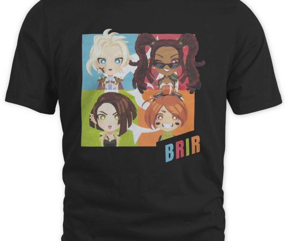 RWBY CHIBI Team BRIR T-Shirt XL Rooster Teeth