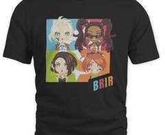RWBY CHIBI Team BRIR T-Shirt XL Rooster Teeth