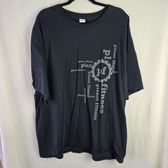 Planet Fitness Gym Black T Shirt Men Size 3XL Workout Goals Lunk Resolution