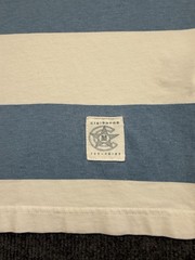 Vintage Claiborne Striped Cotton T-Shirt Adult M Relaxed Casual 90s