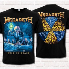 Megadeth “Rust In Peace” T-Shirt (1990). Thrash Metal.
