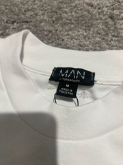 BoohooMAN Oversized Heavyweight Interlock Rose Graphic T-Shirt