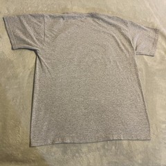 Vintage Shirt Men Large Gray Y2K Workout Streetwear Exercise Crew Neck USA Tee