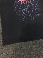 Vintage Krew Kr3w Lightning Streetwear Skateboarding T Shirt Black Size 2XL Rare