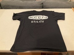 KEEN UTILITY Rogan Shoes SHIRT MEN’S Large L Black
