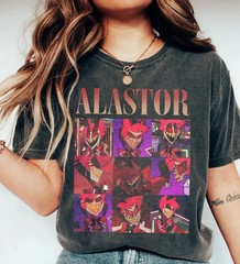 90s Graphic Alastor Hazbin Hotel Shirt, Hazbin Hotel T-Shirt