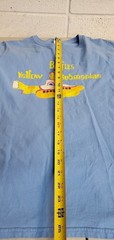 The Beatles Yellow Submarine Graphic T-SHIRT Light Blue Size Medium
