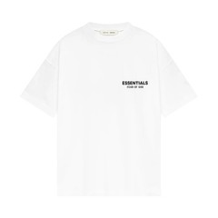 Fear of God Essentials Classic Tee ‘Bright White’ M Size Oversized T-Shirt NWT