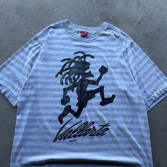 90s Insanely Fire Vallarta Mexico Stussy Inspired Lined Mens Vintage Tee X-L