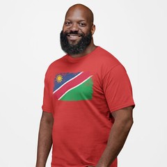 Namibia Mens T Shirt shirt Football Country Him Africian flag footie soccer a…
